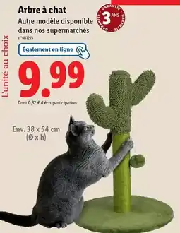 Lidl Arbre à chat offre