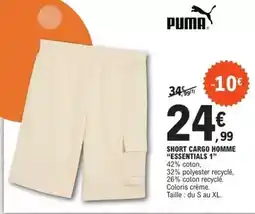 E.Leclerc Sport Puma - short cargo homme essentials 1 offre