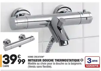 ALDI Mitigeur douche thermostatique offre
