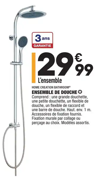 ALDI Ensemble de douche offre