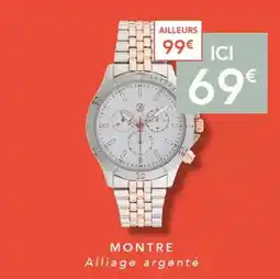 Trésor Bijoux Montre - alliage argenté offre