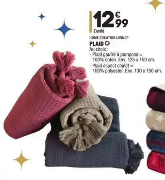 ALDI Plaid offre