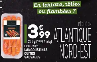 ALDI Langoustines cuites sauvages offre