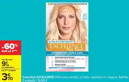 Carrefour Drive EXCELLENCE Coloration offre