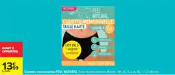 Carrefour Drive FEEL NATURAL Culottes menstruelles offre