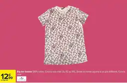 Carrefour Drive Big tee femme offre