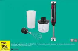 Carrefour Drive Set mixeur plongeant offre