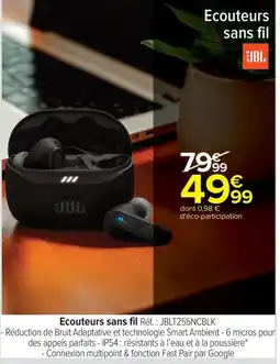 Carrefour Drive JBL Ecouteurs sans fil offre