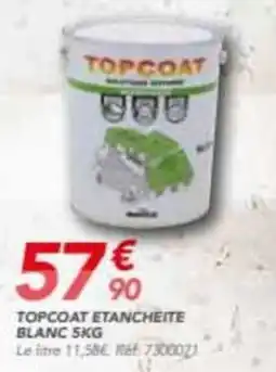 Les Briconautes Topcoat etancheite blanc offre