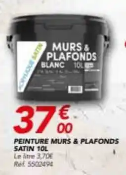 Les Briconautes Peinture murs & plafonds satin offre