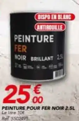Les Briconautes Peinture pour fer noir offre