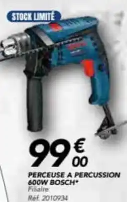 Les Briconautes BOSCH Perceuse a percussion 600w offre
