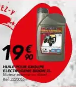 Les Briconautes Huile pour groupe electrogene bioon 21 moteur e offre