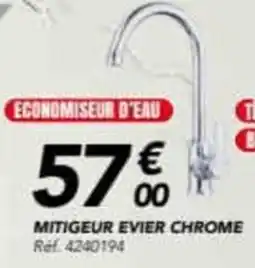 Les Briconautes Mitigeur evier chrome offre
