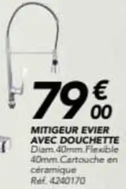 Les Briconautes Mitigeur evier avec douchette offre