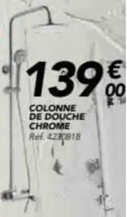 Les Briconautes Colonne de douche chrome offre