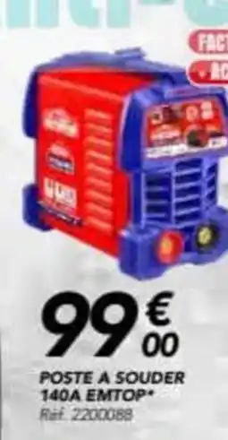 Les Briconautes Poste a souder 140a emtop offre