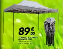 Les Briconautes Tonnelle pliante 4.50mx2.90m offre