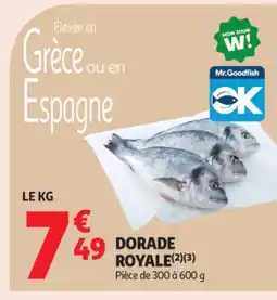 Auchan Supermarché Dorade royale offre