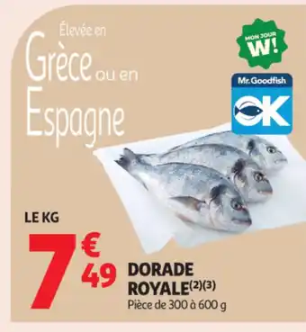 Auchan Supermarché Dorade royale offre
