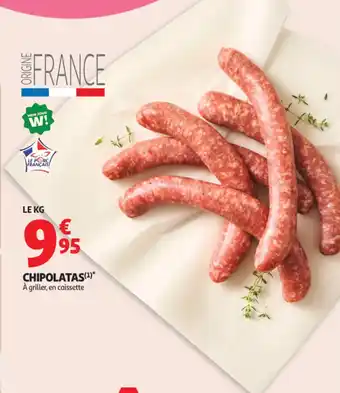 Auchan Supermarché Chipolatas offre
