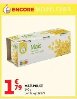 Auchan Supermarché Maïs pouce offre