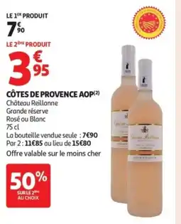 Auchan Supermarché Côtes de provence aop offre