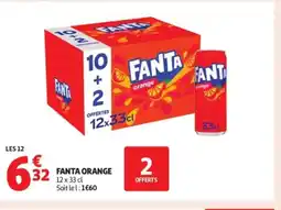 Auchan Supermarché FANTA Orange offre