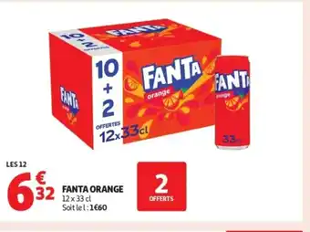 Auchan Supermarché FANTA Orange offre