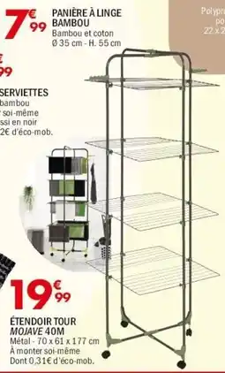 La Foir'Fouille Étendoir tour mojave offre