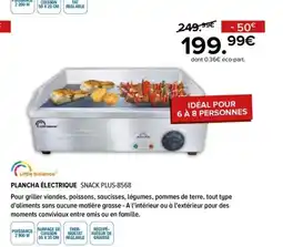 Plancha électrique snack plus-8568