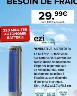 Ventilateur air fresh 30