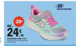 E.Leclerc Sport SKECHERS Chaussures cadet fille offre