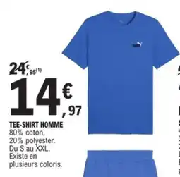 E.Leclerc Sport Tee-shirt homme offre