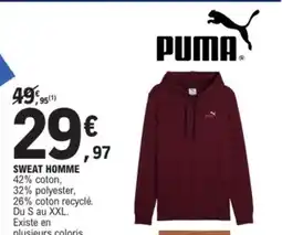 E.Leclerc Sport PUMA Sweat homme offre