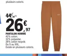 E.Leclerc Sport Pantalon homme offre
