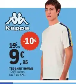 E.Leclerc Sport KAPPA Tee-shirt homme offre