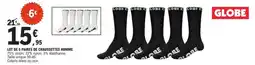 E.Leclerc Sport Lot de 5 paires de chaussettes homme offre
