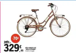 E.Leclerc Sport Vélo adulte 26" belle époque offre