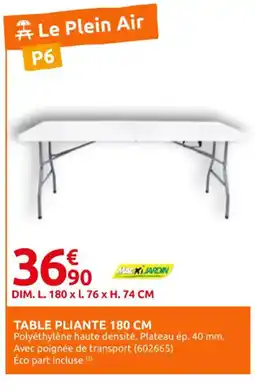 Rural Master Table table pliante offre
