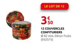 Rural Master 12 couvercles confituriers offre