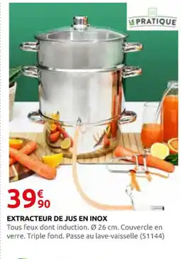 Rural Master Extracteur de jus en inox offre