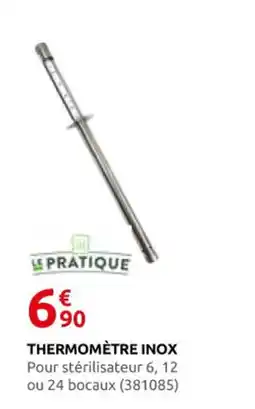 Rural Master Thermomètre inox offre