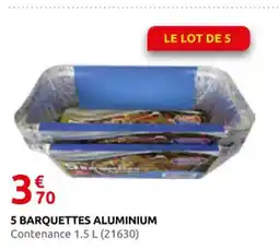 Rural Master 5 barquettes aluminium offre