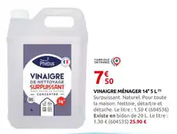 Rural Master Vinaigre ménager 14° offre
