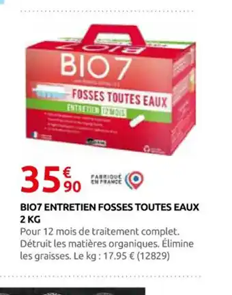 Rural Master Bio7 entretien fosses toutes eaux offre