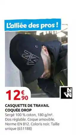 Rural Master Casquette de travail coquée drop offre