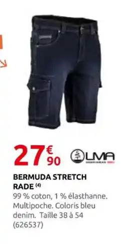 Rural Master Bermuda stretch rade offre