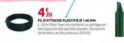 Rural Master Fil d'attache plastifié offre