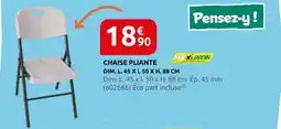 Rural Master Chaise pliante offre